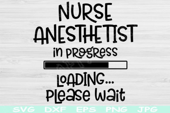 Nurse Anesthetist Svg for Crafts and Graphics
