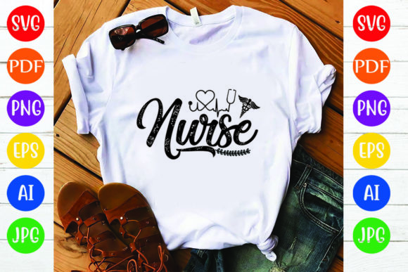 Nurse SVG Design, Nurse: Graphics and Crafts
