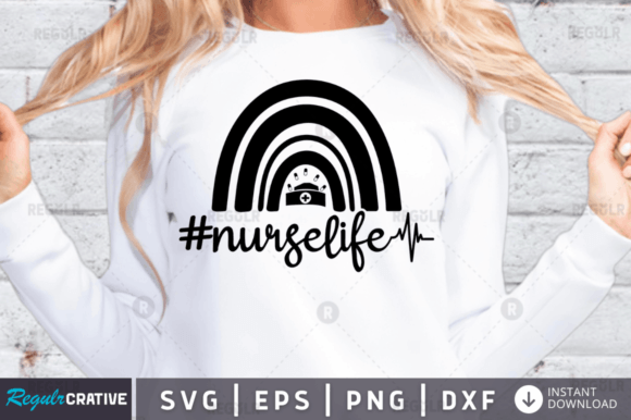 nurselife Svg Design for Crafts & Graphics